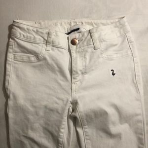 American Eagle White Jeggins Size 0 Regular